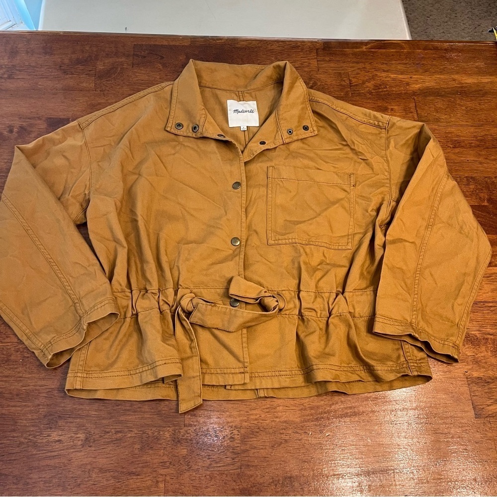 Madewell Southlake Military jacket Sahara size Medium